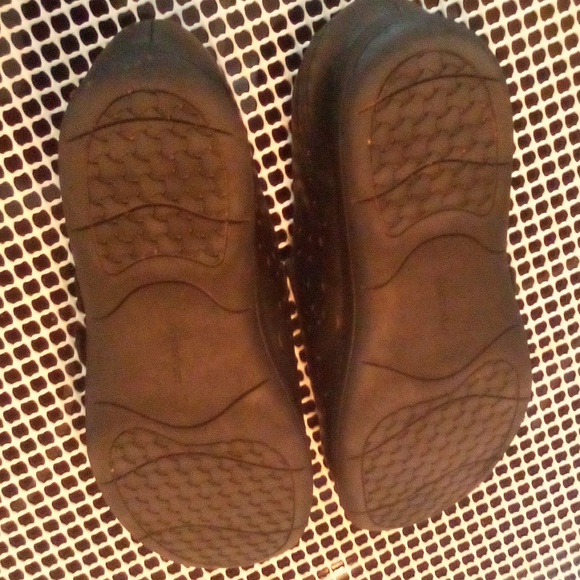 ROCKPORT "Daisey" CH4002 - Womens  Blk Leather Slip-on Shoe Sz 8.5 - Picture 4 of 4